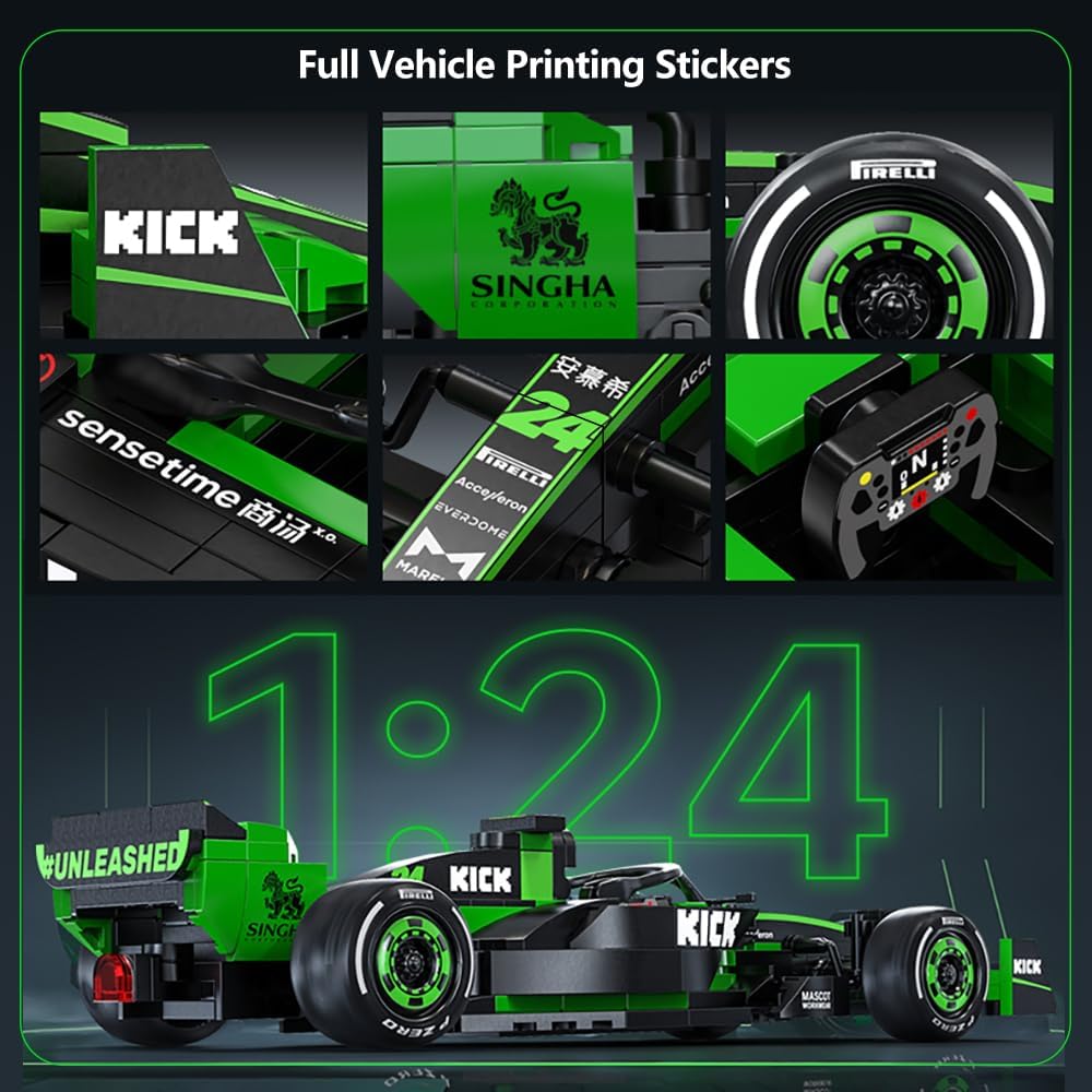 CaDA C55032W Kick Sauber F1 Team C44 Juego de construcción