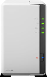 Synology DiskStation DS223j de 2 bahías (sin disco)