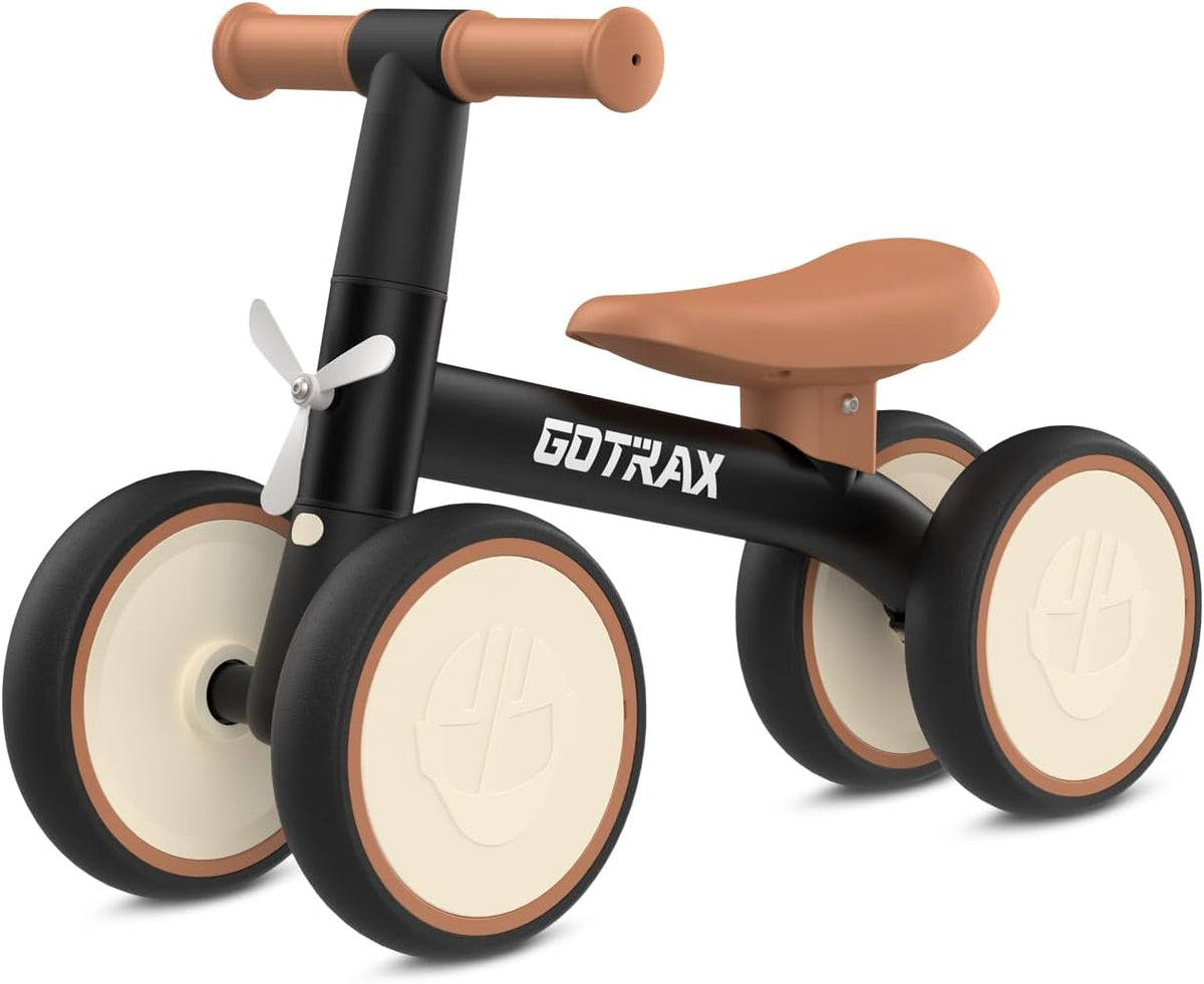 Gotrax Bicicleta de equilibrio para bebé, ruedas silenciosas de 7 pulgadas
