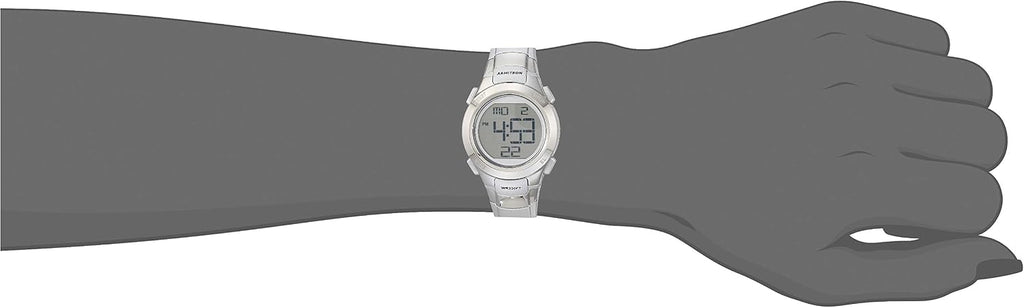 Armitron Sport 45/7012 - Reloj cronógrafo digital para mujer con correa de resina