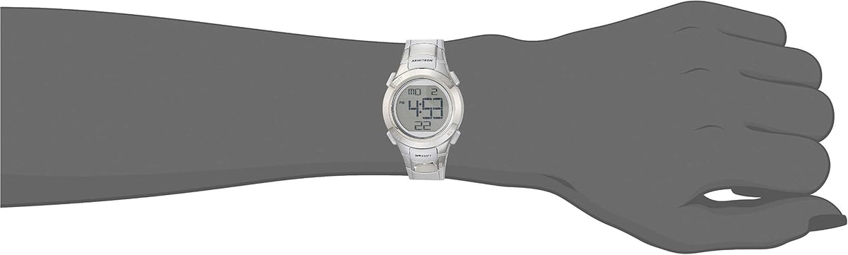 Armitron Sport 45/7012 - Reloj cronógrafo digital para mujer con correa de resina