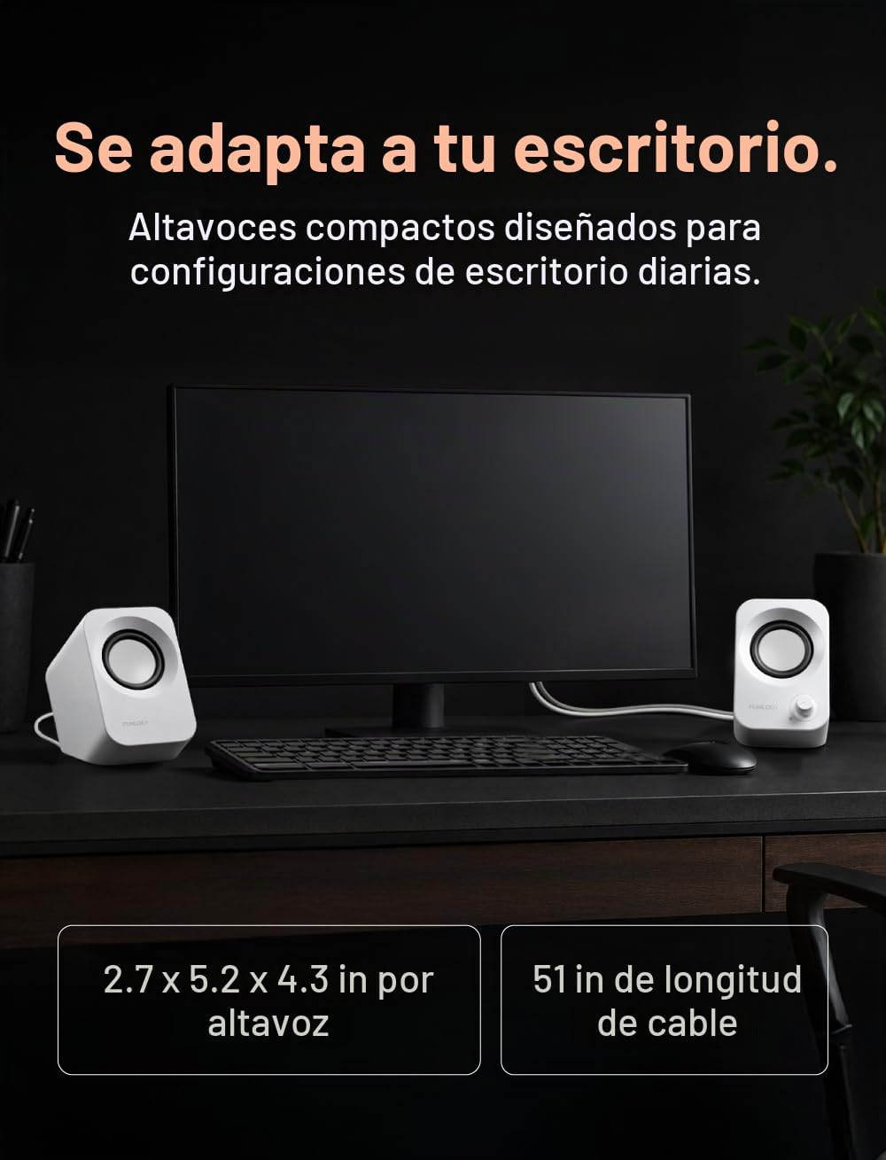 FUNLOGY Altavoz Plus (blanco)