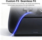 Estación de Carga con Adaptador para Nintendo Switch 2 Pro Controller, Base de Carga/Soporte con Luz Indicadora Carga Rápida y Protección contra Sobrevoltaje/Cargas, Soporte de Montaje de Cargador