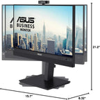 ASUS Monitor de videoconferencia 1080P de 24 pulgadas (BE24ECSNK) -...