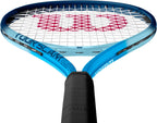Wilson Tour Slam Lite - Raqueta de tenis recreativa para adultos, tamaño de empuñadura 3-4 3/8 pulgadas, color azul