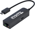 Adaptador USB C a Ethernet enchufable de 2,5 Gb con carga PD de 100 W