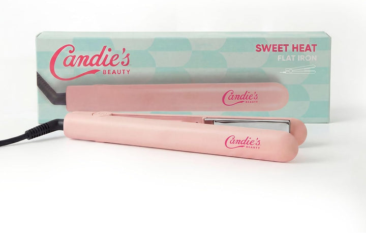 Candie's 1" Flat Iron Hair Straightener, Turquoise, Ceramic, Dual V...
