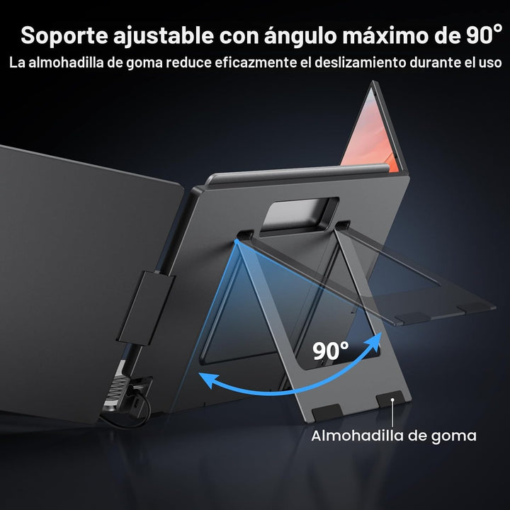 KYY - Extensor de pantalla para computadora portátil, monitor portá...