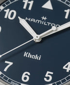 Reloj para hombre Hamilton Khaki Field Khaki Quartz, caja de acero inoxidable de 38 mm