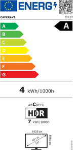 CAPERAVE Monitor Portátil Táctil de 15.6'', Pantalla Táctil...