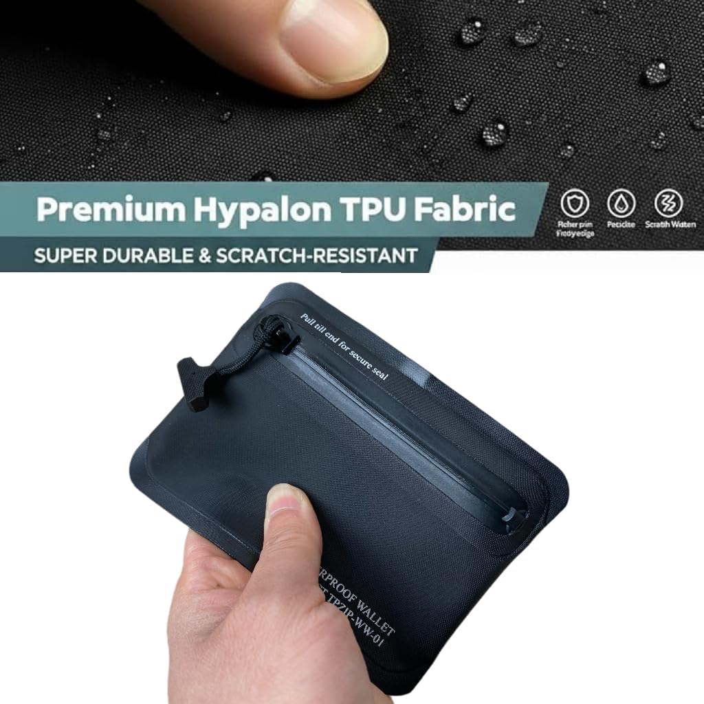 Billetera hermética de alta resistencia sumergible impermeable para llaves, tarjetas