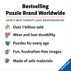 Ravensburger Minecraft Mosaic - Rompecabezas de 1000 piezas para niños y adultos | Tecnología única Softclick | Imágenes vibrantes y sin reflejos | Material ecológico certificado FSC
