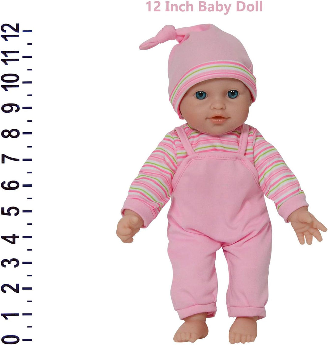 The New York Doll Collection Muñeca de bebé gemelos de 12 pulgadas,...