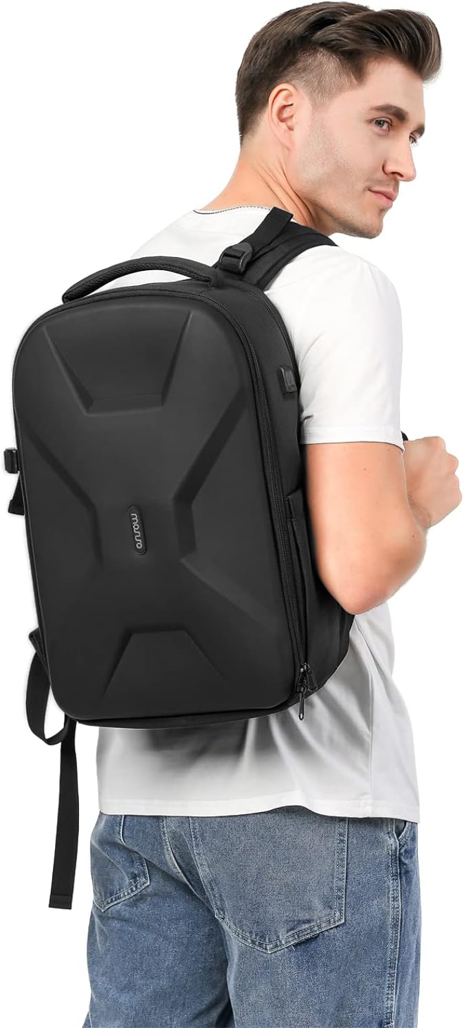 MOSISO Mochila para laptop de 15.6-16 pulgadas, 35L, con puerto de...