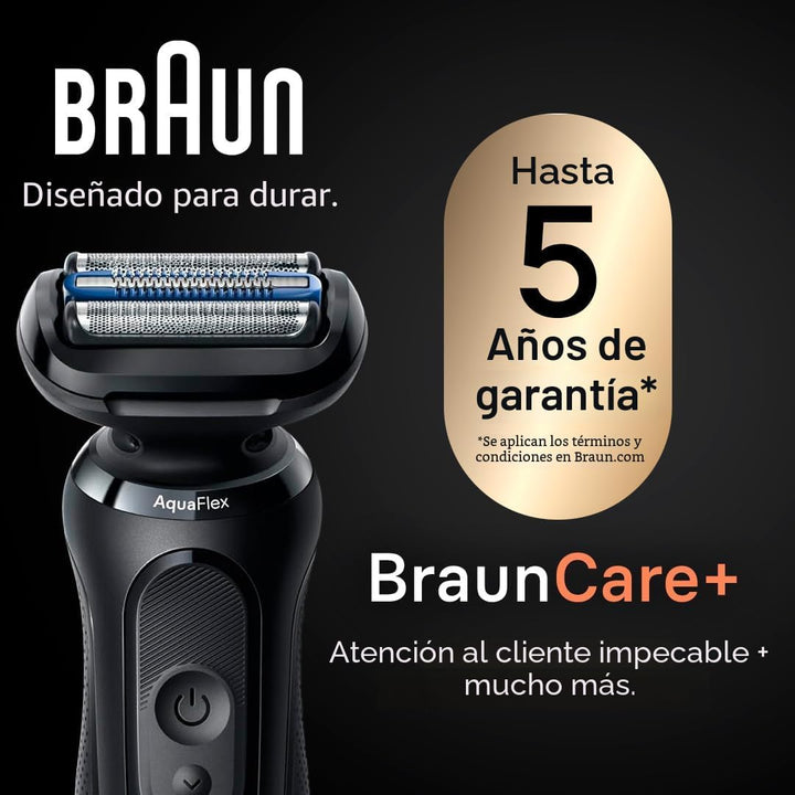 Braun Series 5 - Afeitadora eléctrica para hombres, maquinilla de a...