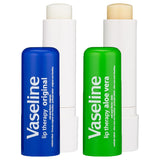 Vaseline Paquete de 4 variedades de terapia de labios, bálsamo labi...