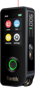 Fanttik Medidor láser digital A11 Ultra 3 en 1 con rodillo de rueda y