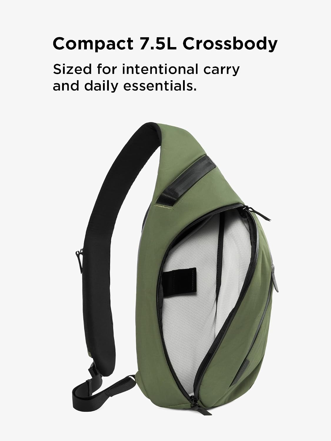 ALPAKA Metro Crossbody Hombro Derecho 7.5L - Bolso cruzado para hombre, mochila bandolera - Se adapta a tablet de 11 pulgadas - Un solo hombro