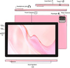 IWEGGO Tableta Android 15, de 10 pulgadas 12GB RAM+64GB ROM/ 1TB