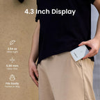 XTEINK X4 Pro - Lector de libros electrónicos de 4.3" con luz frontal y