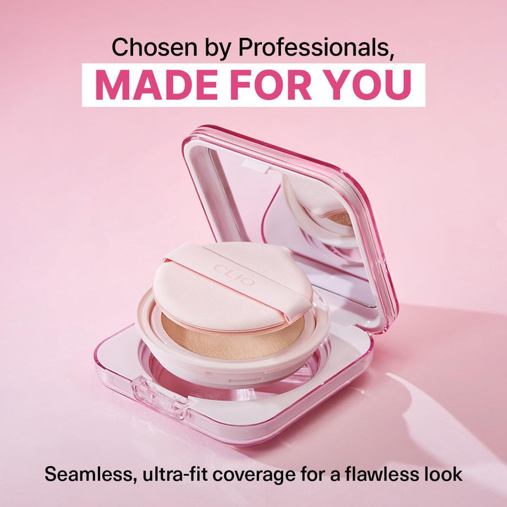 CLIO Kill Cover Base de Maquillaje en Cojín Esencial Mesh Glow, Cob...
