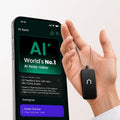 NeoSapien Neo 1 AI Wearable Assistant - Captura reuniones, conversaciones e ideas con resúmenes de IA, elementos de acción, notas y recordatorios, sin costo mensual, suscripción gratuita de por vida