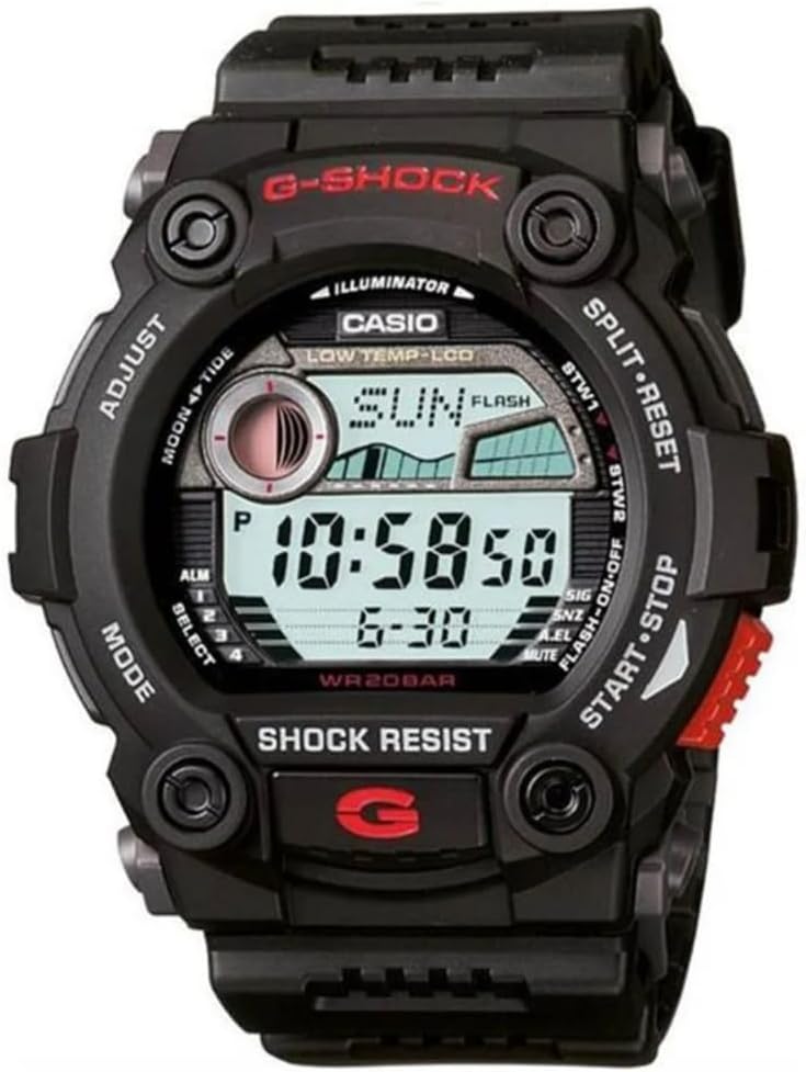 Reloj Casio G-Shock G7900-1 para hombre, digital, deportivo, de rescate