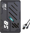 Tianken - Disco duro externo portátil ultradelgado HDD con USB