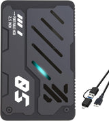 Tianken - Disco duro externo portátil ultrafino USB 3.0 HDD de alma...