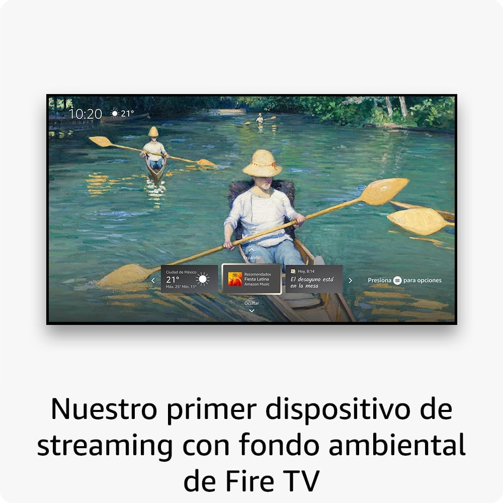 Amazon Fire TV Stick 4K Max, compatible con Wi-Fi 6E, 16Gb Almacenamiento