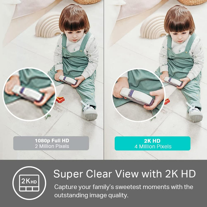 Kasa Smart Cámara de Seguridad Interior 2K QHD, Detección de Person...