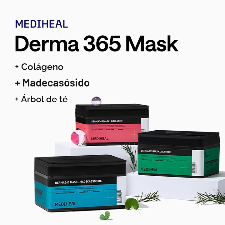 Mediheal Derma 365 Mascarilla reafirmante diaria (30 máscaras) \u20...