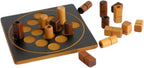 Quarto Mini | Ganador de Mensa Select | Versión para viajes del juego de estrategia abstracta de madera para niños y adultos | Favorito de la noche de juegos familiares | A partir de 8 años | 2 jugadores | 15 minutos