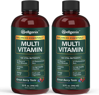 Suplemento líquido nutricional Balanced Essentials, 32 onzas, Very...