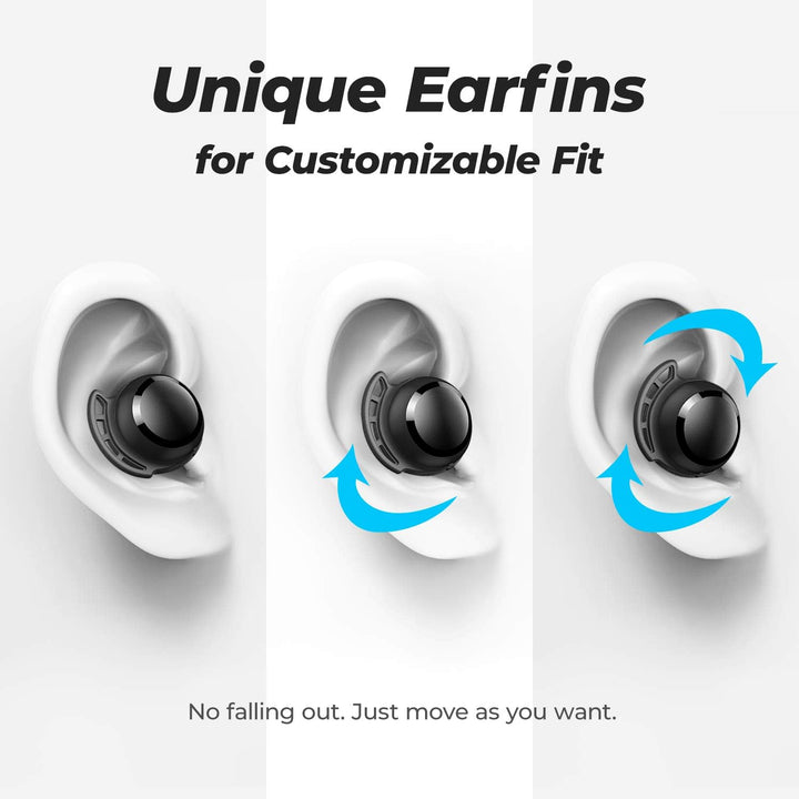 Tribit Auriculares inalámbricos, 110 horas de reproducción, Bluetoo...