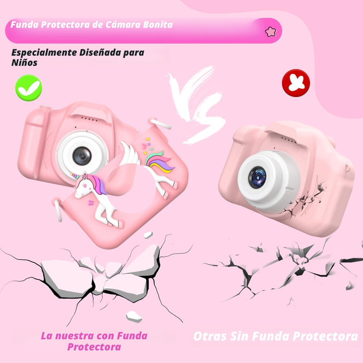 Cámara Mejorada para Niños para Niñas, Regalos de Navidad y Cumplea...