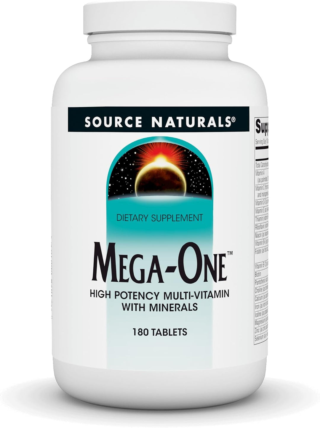 Source Naturals Mega-One Multivitamina con Minerales* - 180 Tabletas