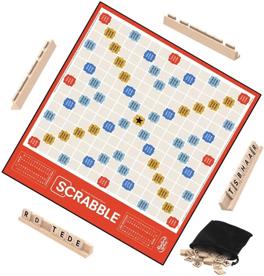 Hasbro Gaming Juego de mesa Scrabble juegos clásicos de