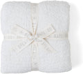 Barefoot Dreams® CozyChic® - Manta color crema, 54"x72"