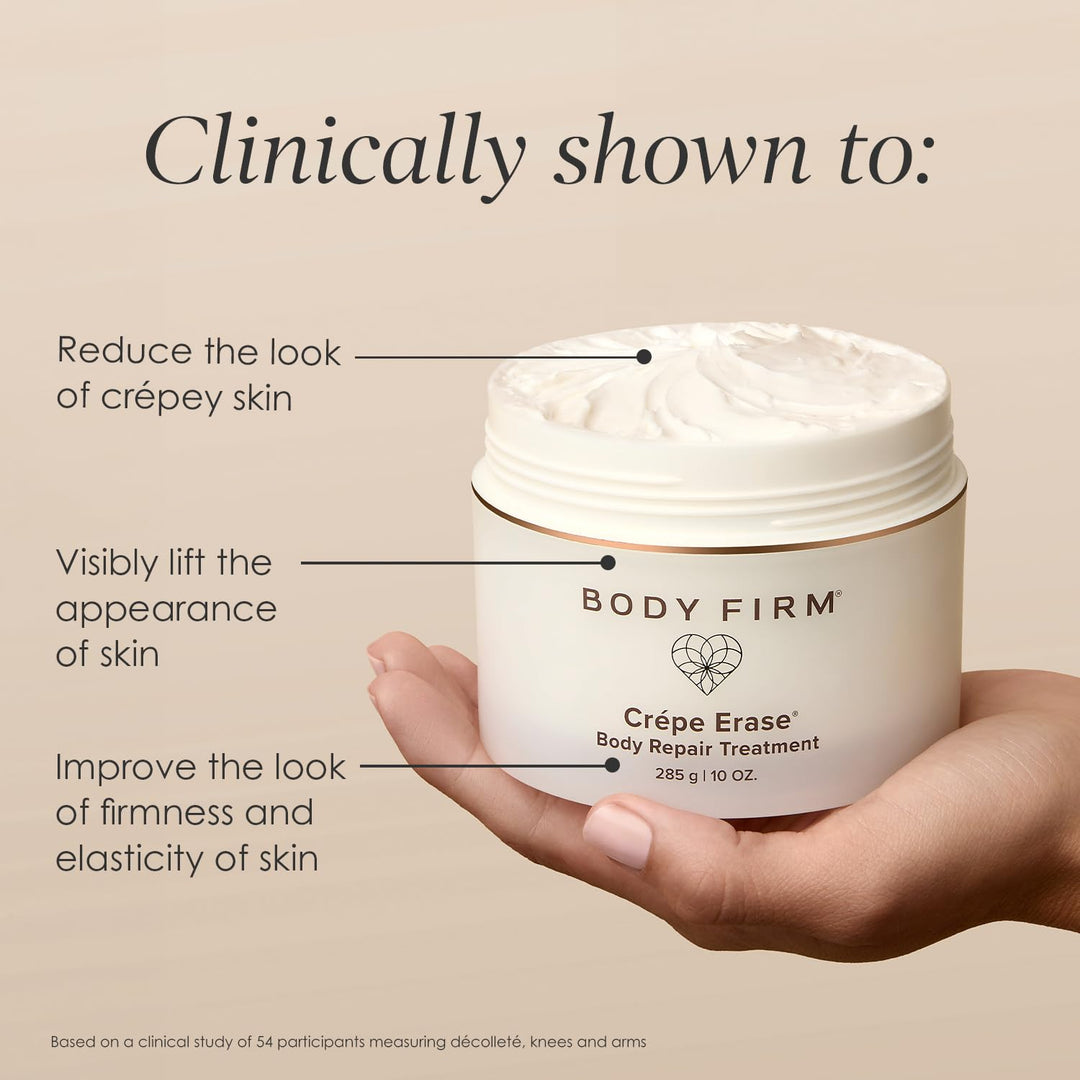 BODY FIRM Crepe Erase Tratamiento de Reparación Corporal, Crema Ant...