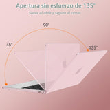 MOSISO Funda compatible con MacBook Air de 13 pulgadas M5 2026 M4 M...