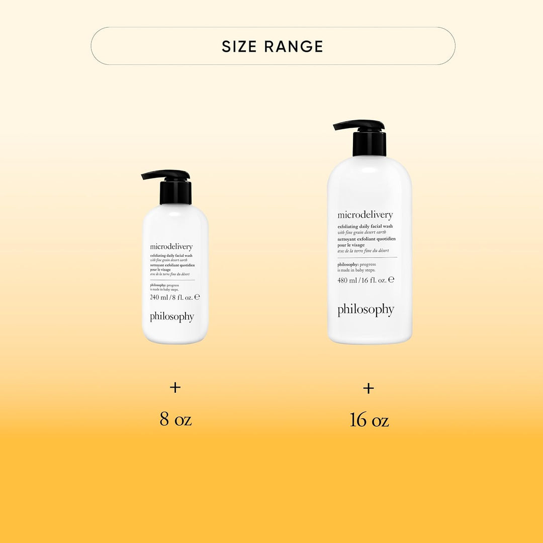 philosophy El lavado facial diario exfoliante microdelivery - con t...