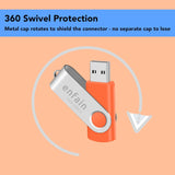 10 X Enfain Unidades Flash USB de 16GB a Granel Jump Zip Memory Sti...