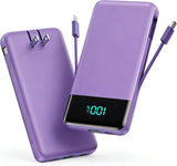 Cargador portátil para iPhone, 13800 mAh, banco de energía delgado...