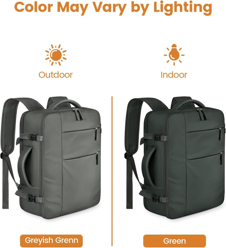 Capolo Mochila de viaje para mujeres y hombres, impermeable, para l...