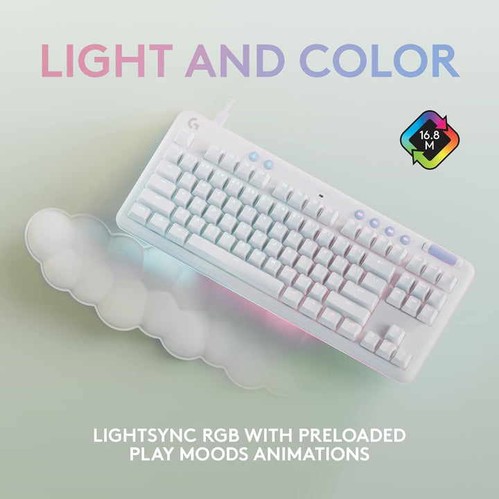 Logitech G - Teclado mecánico con cable G713 para juegos con ilumin...