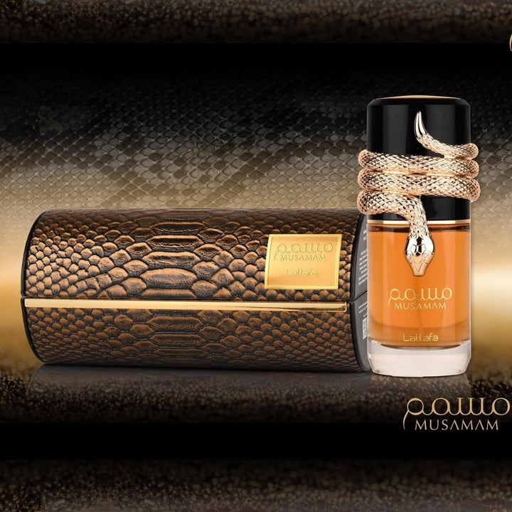 Lattafa Perfumes Musamam para Eau de Parfum en aerosol unisex, 3.4...