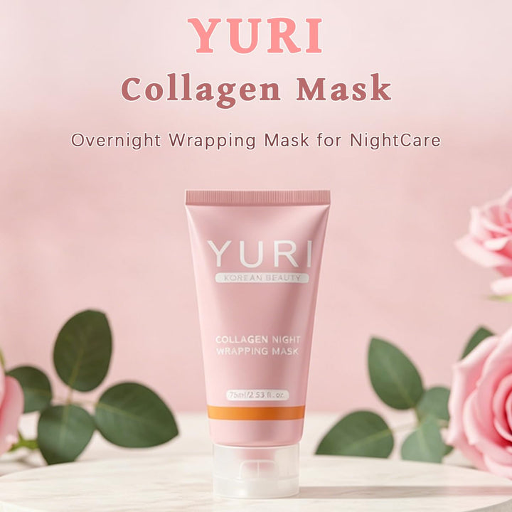 POLAR HAIR YURI Mascarilla de colágeno, mascarilla de colágeno para...