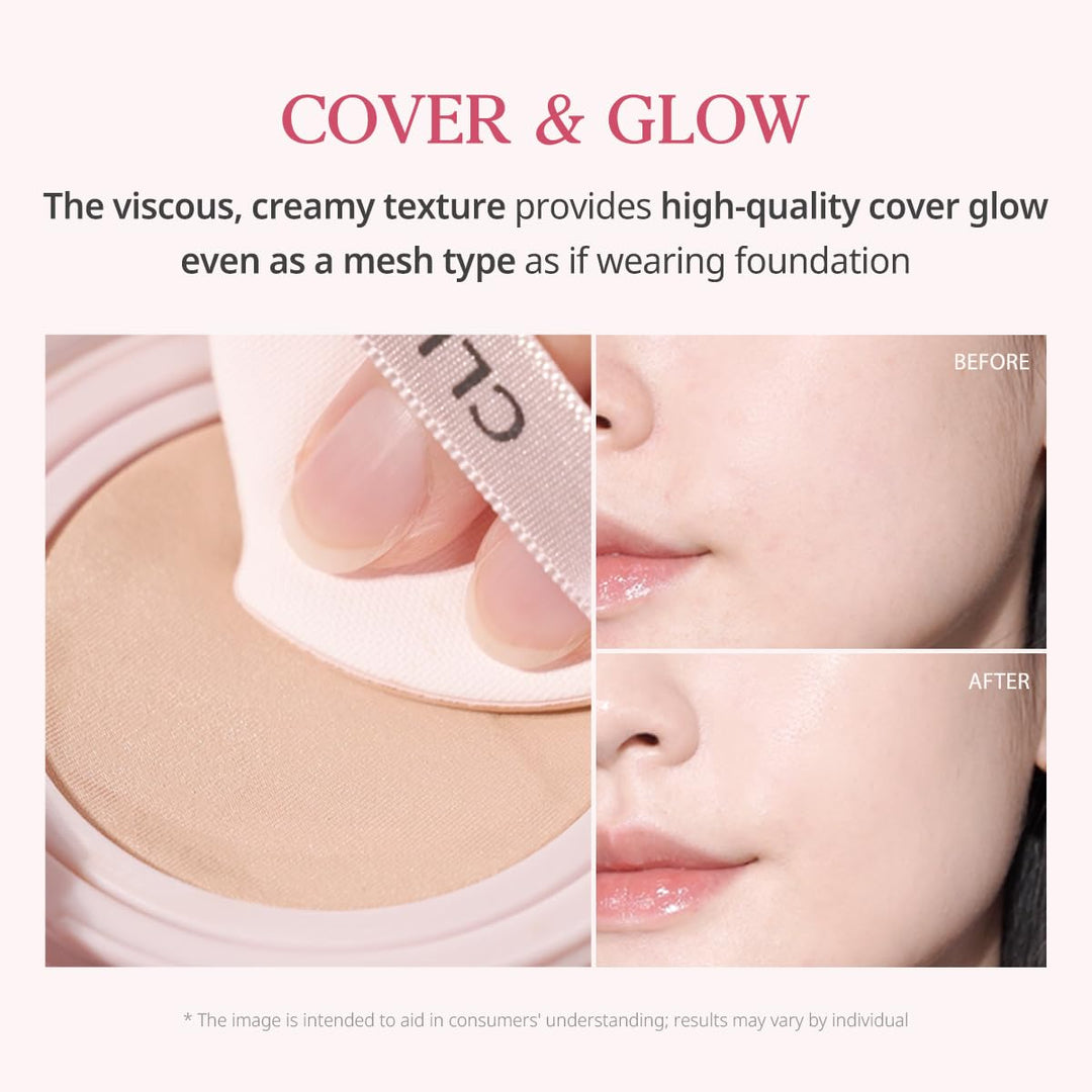 CLIO Kill Cover Base de Maquillaje en Cojín Mesh Glow ([Repuesto In...