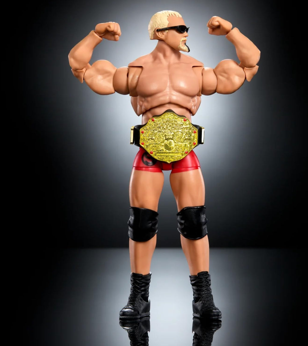 WWE Ultimate Edition Monday Night War Scott Steiner Figura de Acción y Accesorios Conjunto Coleccionable